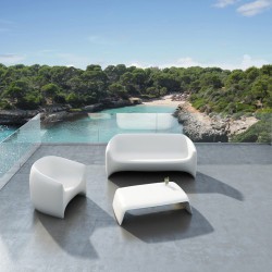 Blow Vondom white coffee Table