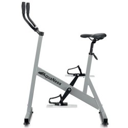 Bicicleta de aluminio gris piscina AquaNess V3