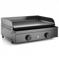 Plancha Gas Forge Adour Herkunft 60 Stahl 2 6600 W Platte in emaillierten Gusseisen-Brenner