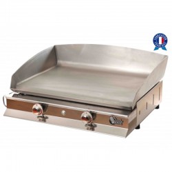 Plancha Tonio Feria Feria 2 box e piastra in acciaio inox gas