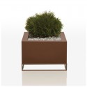 POT Jardinière vela terra H40 VONDOM bronzo