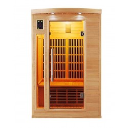 Infravermelho Sauna Apollon Quartz 2 coloca França Sauna