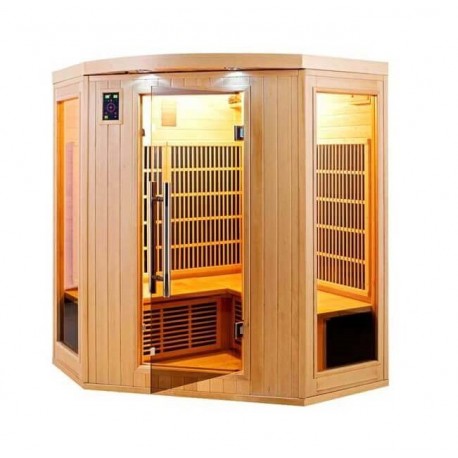 Infravermelho Sauna Apollon Quartz 2 coloca França Sauna