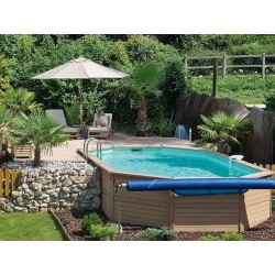 Zodiac Azteck Oval Pool Semi-buried 400 x 890