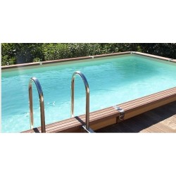 Zodiac Azteck Semi-buried rectangular pool 850 x 365