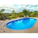 Oval Pool Ibiza Luxe