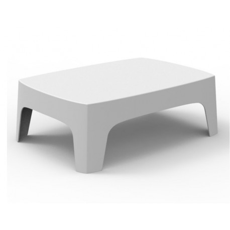 Set of 4 Coffee Tables Vondom Ibiza White Milos