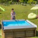 Swimming pool Wood for children Pistoche 2 x 2m