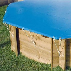 Cubierta de seguridad para piscinas Ubbink 400x610 NF P 90-308