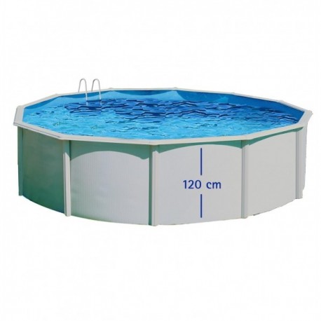 Oberirdischer Pool TOI Prestige rund 460x120 Weiß