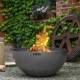 Brasero de Jardin Dallas Cook King Premium 85cm avec 4 Accessoires