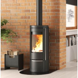 Round wood stove Nordica Extraflame Marlena 7.5kW cast iron