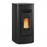 Geventileerde pelletkachel La Nordica Extraflame Klaudia 8kW Zwart