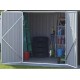 Abri de Jardin en Métal Habrita 299x249x h249 Toit double pente