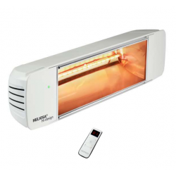 Heliosa HD 77 Radiant 2000W Heater Radiografische Afstandsbediening Wit.