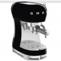 Máquina de café espresso Smeg 50's Cromo negro