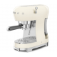 Smeg Espresso Kaffeemaschine 50er Jahre Creme Chrom