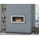 SIMPLEfire Frame 600 Bioethanol Fireplace Black with 1 Window