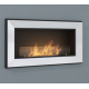 SIMPLEfire Frame 900 Chimenea de Bioetanol Negro con 1 Ventana