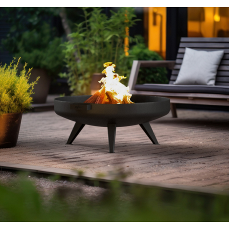 Misa 700 Aço Fire Bowl preto Infire