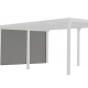 Tenda da sole pergola bioclimatica Habrita 3.6m