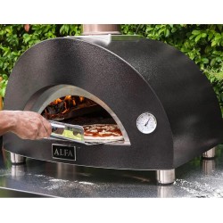 Horno de Pizza Moderno 1 Alfa Forni Hybrid Gris Carbón