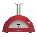 Moderno 3 Alfa Forni Horno de Pizza con Madera Roja Antigua