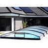 Imperial 8.54X4.3 Telescopische zwembadoverkapping Abrilios