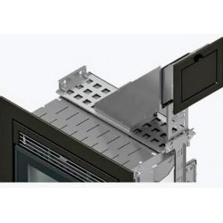 Inbouwsilo voor Escalor Pellet Insert zwart Inbouwsilo voor Escalor Pellet Insert zwart