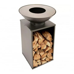 Mesa de Braseiro Onyx 80 e Grade Elevada RedFire