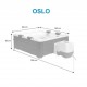 Spa Oslo 6 Plätze Verbunden 160x160 MSpa