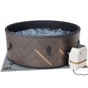 Mono 6-Sitzer halbstarrer Spa 173cm und Wifi MSpa