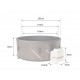Spa Mono 8 places semi-rigide 192cm et Wifi MSpa