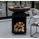 Brasero Brasichic Classic Plus preto piramim