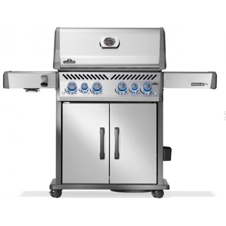 Churrasqueira a gás Napoleon Rogue® PRO-S 525 RSIB em aço inoxidável SIZZLE ZONE™ com 6 queimadores e 1 traseira