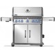 Napoleon Rogue® PRO-S 625 RSIB RVS SIZZLE ZONE™ 7 gasbarbecue met zij- en achterbrander
