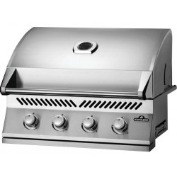 Barbecue a gas da incasso Napoleon 500 Bi Serie 32 con 4 fuochi in acciaio inox