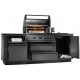 OASIS® 105 Napoleon Matte Black 700 Series Sizzle Zone® Side Cozinha Externa