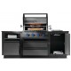 OASIS® 105 Napoleon Matzwarte 700-serie Sizzle Zone® Side buitenkeuken