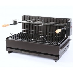Le Marquier Vulcain Barbecue with Built-In Rotisserie 61x33