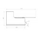 Le Le Marquier Original RVS inbouwbarbecue 52x35
