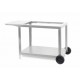 Le Marquier Irissarry Barbecue in Acciaio Inox con Carrello e Girarrosto