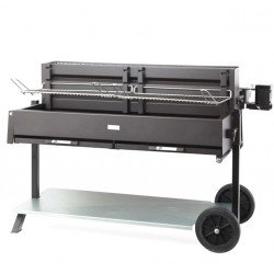 Le Marquier Méchoui barbecue op kar en rotisserie