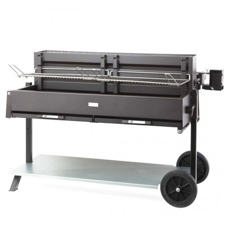 Le Marquier Méchoui barbecue op kar en rotisserie