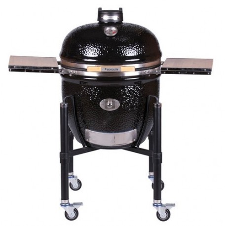 Kamado Monolith Classic Pack Pro 2.0 Grill with Trolley Cover and Pizza Stone