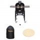 Kamado Monolith Classic Pack Pro 2.0 Grill with Trolley Cover and Pizza Stone