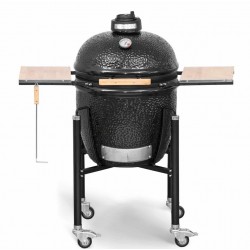 Barbecue Kamado Monolith Basic noir avec Chariot Barbecue Kamado Monolith Basic noir avec Chariot