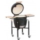 Barbecue Kamado Monolith Basic noir avec Chariot